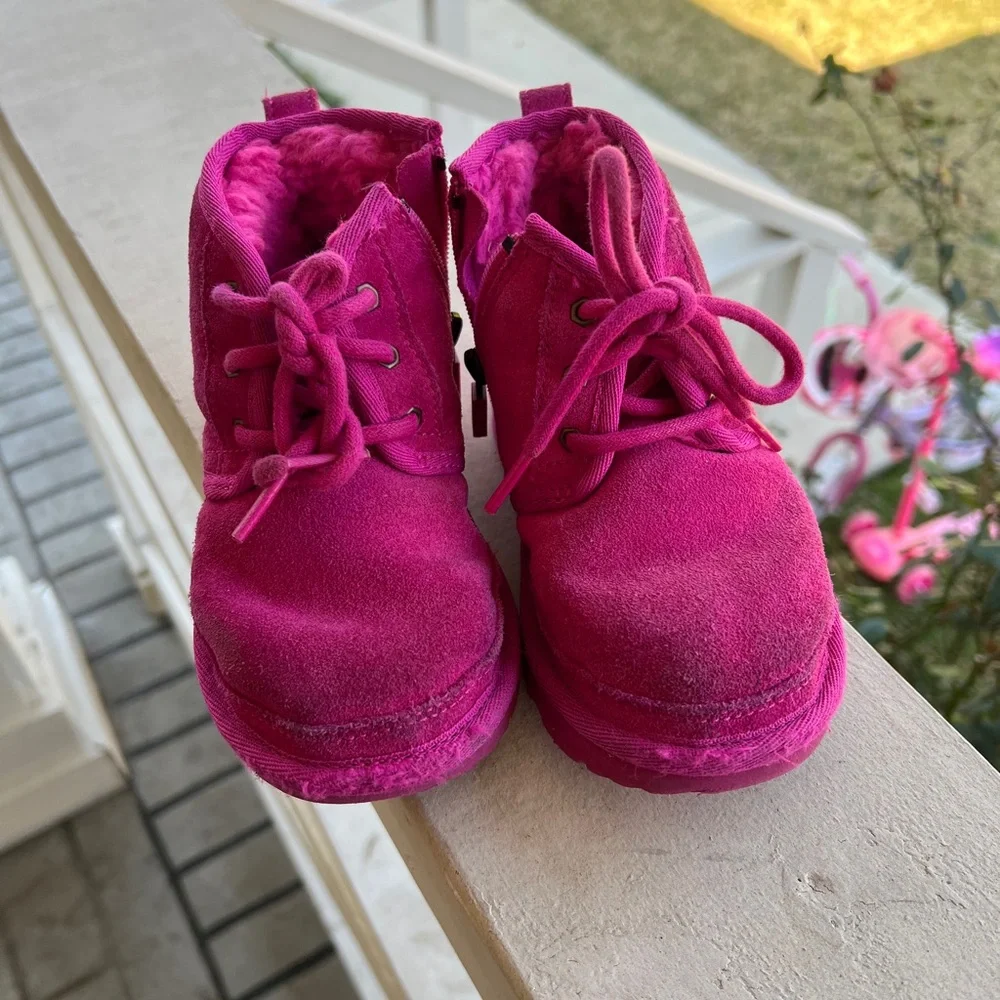 UGG Kids Fuchsia Boots
